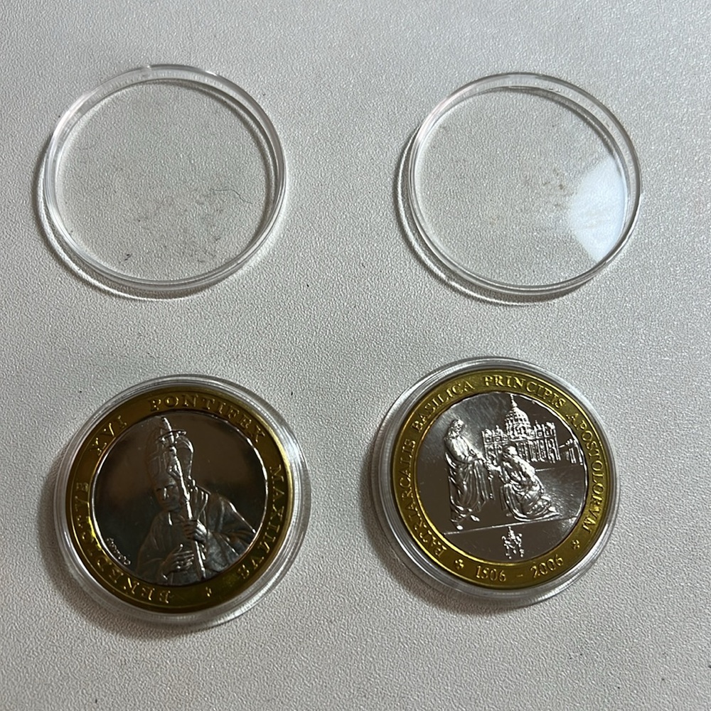 Pope Benedict Commemorative coins
